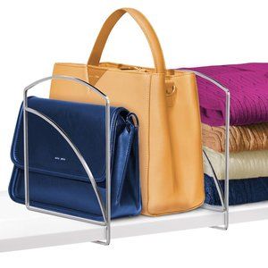 LYNK Shelf Dividers for Linen Closet, Kitchen / Chrome-Plated Steel - Brand New